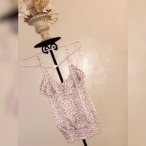 • Wet Seal, silk, spaghetti strap blouse •